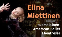 Elina Miettinen - suomalainen American Ballet Theatressa