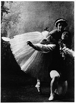 Les Sylphides, Vaslav Nijinski ja Tamara Karsavina